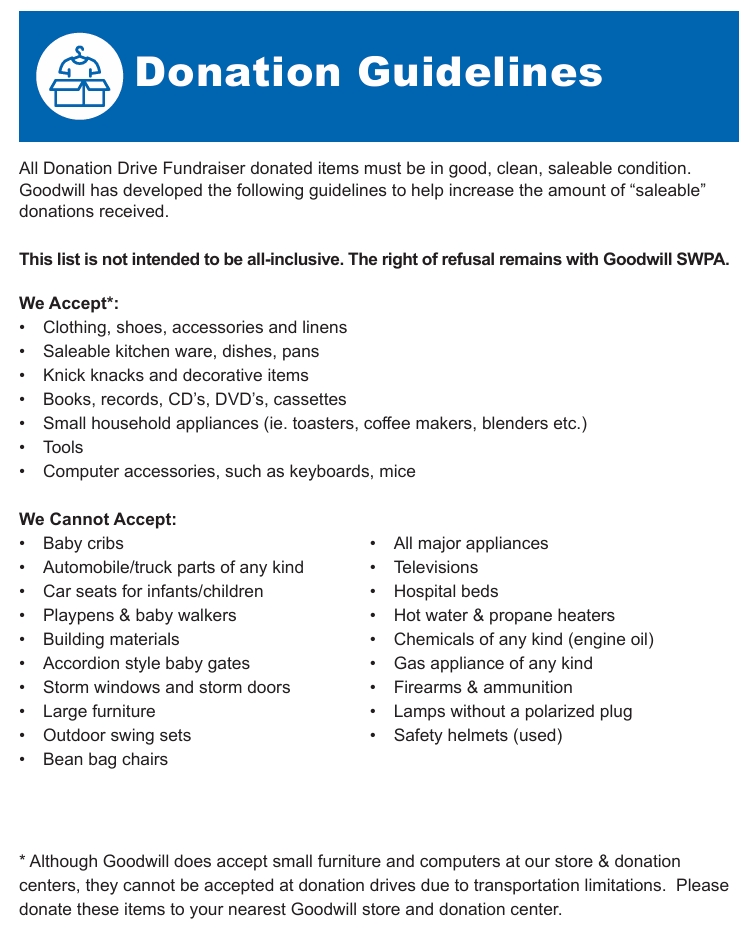 Goodwill-donation-guidelines